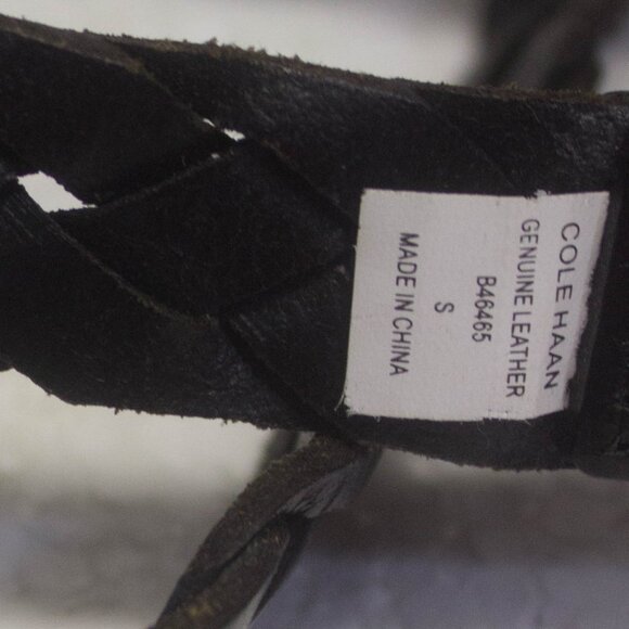 Cole Haan Women's Leather Belt Size Small Preowned - Picture 7 of 7